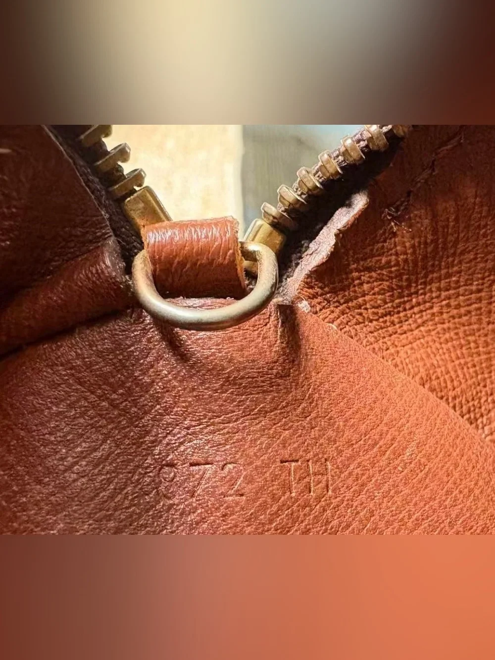 1987 Louis Vuitton Classic Brown Monogram Canvas Shoulder Bag